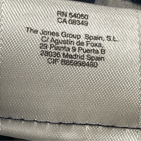 Jones of NY Navy and GrayLeopard Print Button-Up Blouse size 22W - Picture 12 of 12